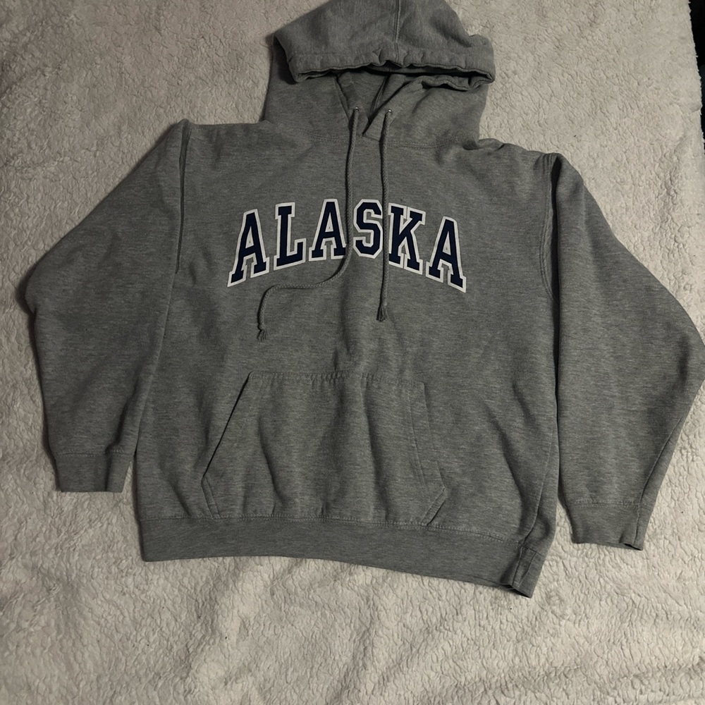 Gray Alaska Hoodie
